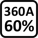 360 A 60%