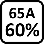 65 A 60%
